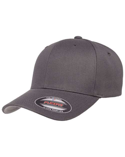 Wool-Blend Cap Grey Flexfit Headwear