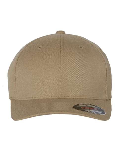 Wool-Blend Cap Khaki S M Flexfit Headwear