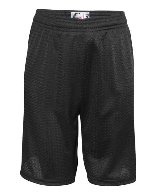 Youth Mesh Shorts - Black / S