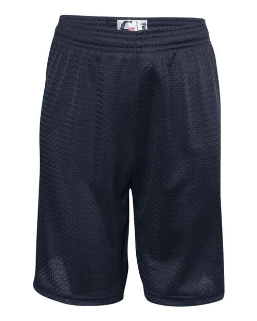 Youth Mesh Shorts - Navy / S