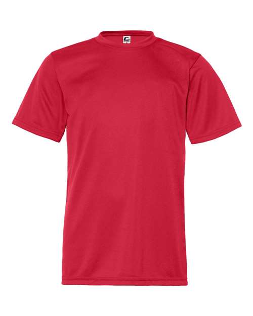 Youth Performance T-Shirt Red C2 Sport T-Shirts