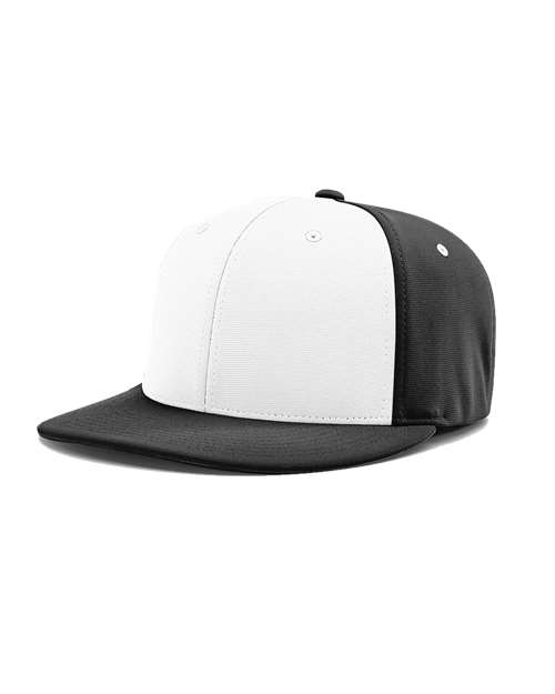 Youth Pulse R-Flex White Black One Size Headwear Richardson