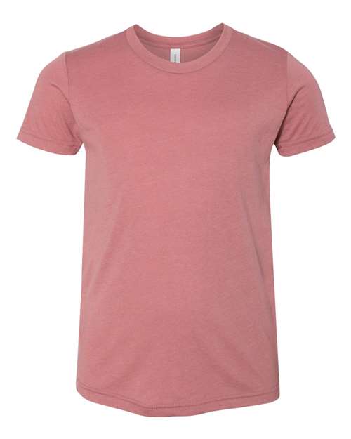 Youth Triblend Tee Mauve Triblend BELLA + CANVAS T-Shirts